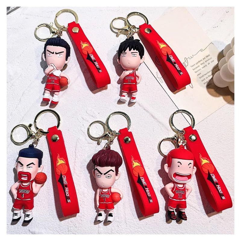 Amazon.co.jp: [Mprocen] スラムダンクキーホルダー 5個セット