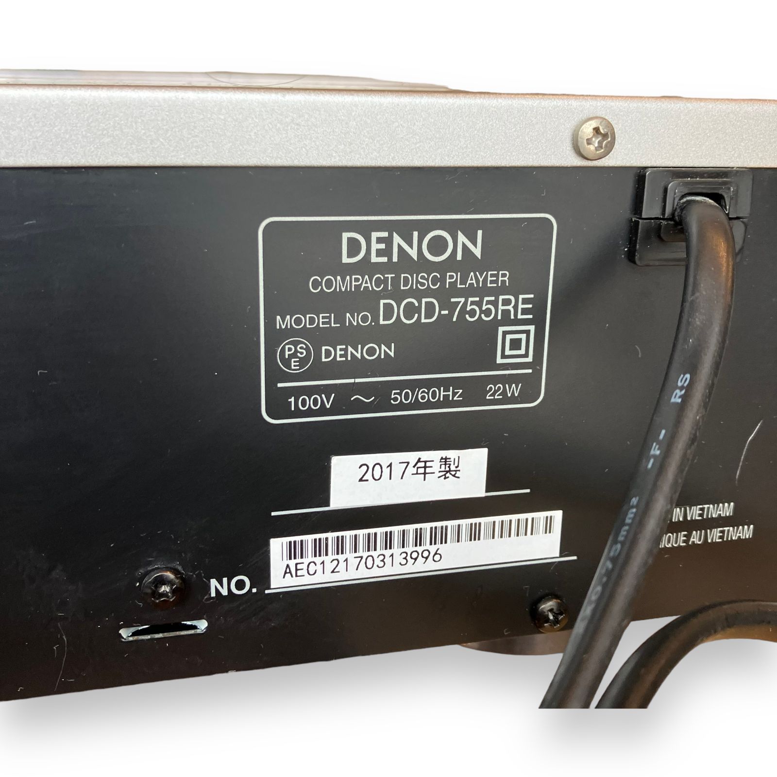 動作良好 】 Denon デノン CDデッキ DCD-755RE リモコン付属