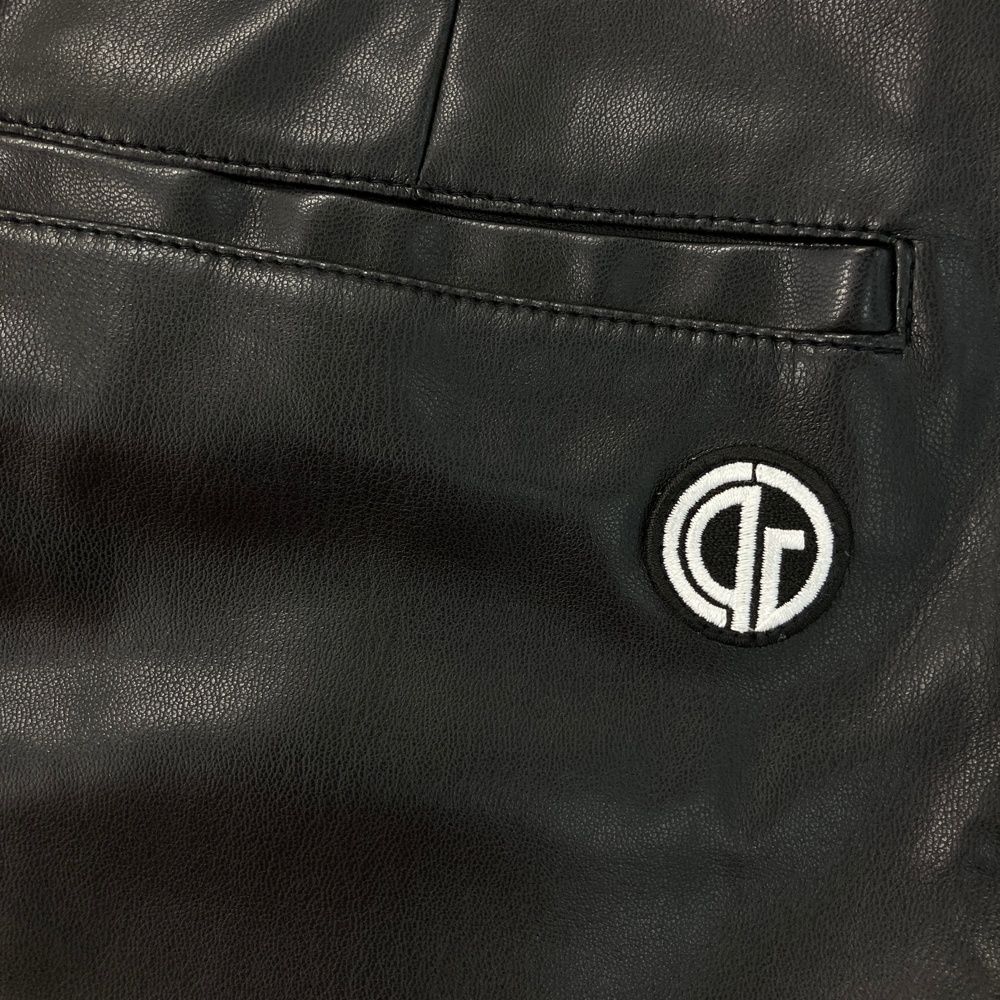 丈夫 サイズ 2 CPG GOLF シーピージーゴルフ 裏起毛 フェイクレザー スカート ブラック系 240101528677 ゴルフウェア レディース ストスト 達成感