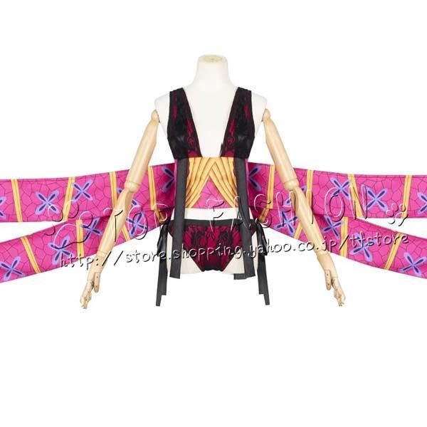 鬼滅の刃 堕姫 だき コスプレ衣装 簪付き 上弦の陸 十二鬼月 きめつのやいばグッズ コスチューム cosplay イベンド仮装 撮影 ハロウィン BJ0930ML04 ハロウィン