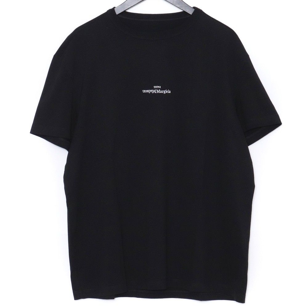 未使用 MAISON MARGIELA ミニロゴTシャツ サイズ52 ブラック - メルカリ