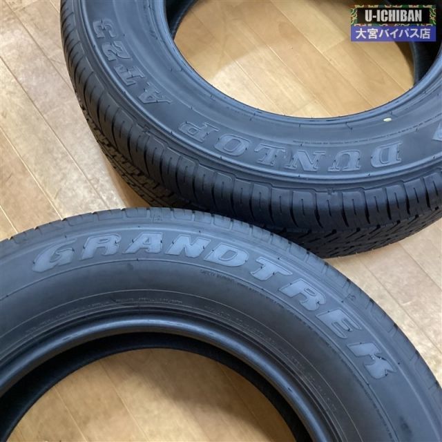 送料無料 ランクル 新車外し ダンロップ 265/65R18 114 4本セット 新車外し 265 65 18 4本セット ランクル250 ダンロップ GRANDTREK