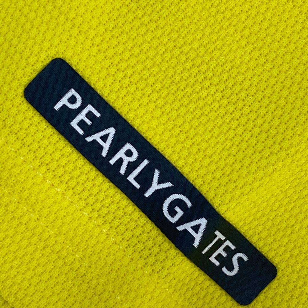 サイズ 1 PEARLY GATES パーリーゲイツ モデル ハイネック 半袖Tシャツ ニコちゃん イエロー系 240101532683 ゴルフウェア レディース ストスト WWW_NOITHATQUANGTHANH_NET