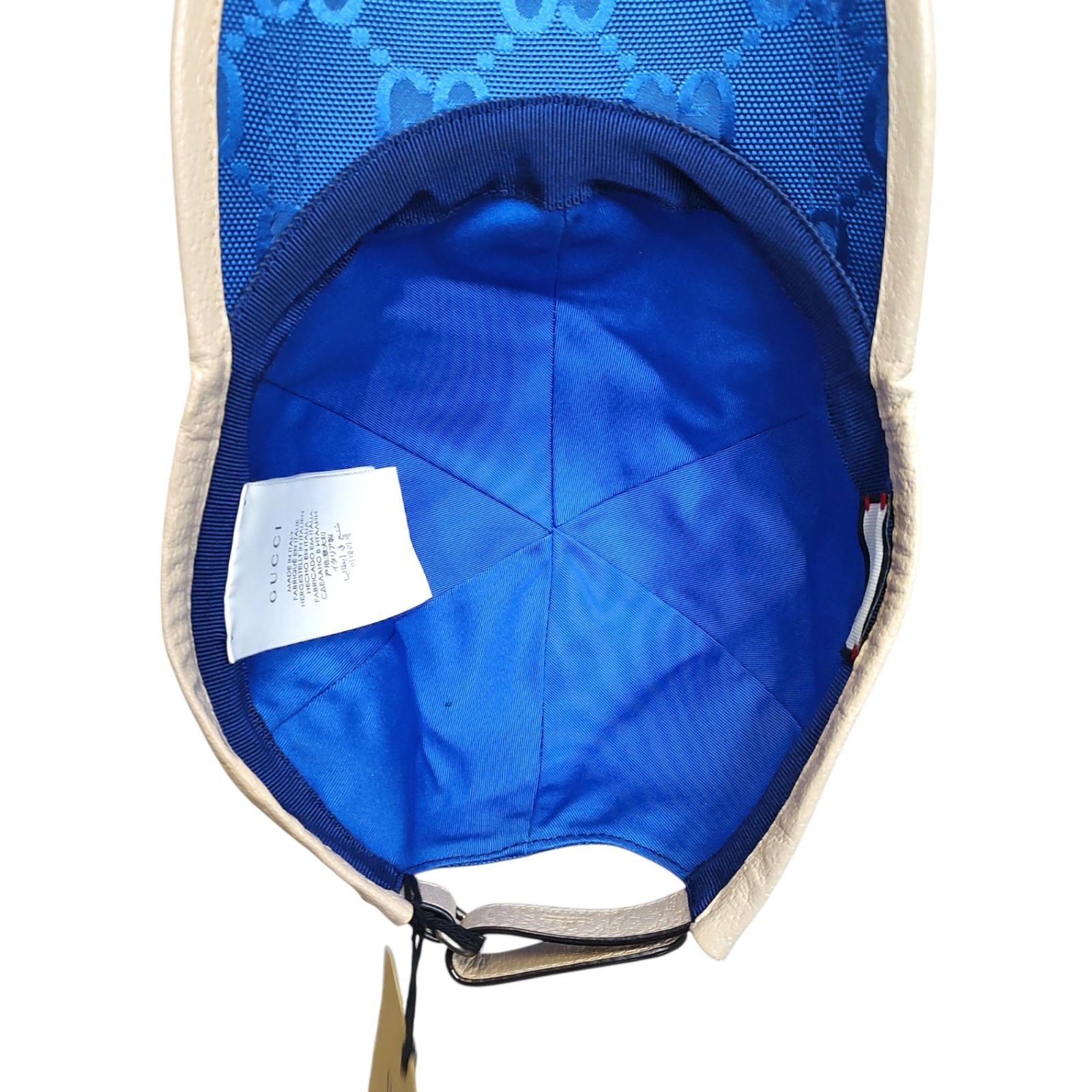 【新品未使用】GUCCI OFF THE GRID キャップ ブルー L59cm 新品☆完全未使用品】GUCCIオフザグリッド キャップ L 付属品