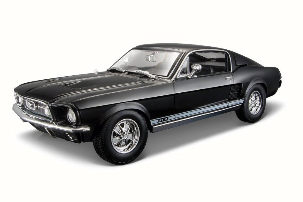 商品ファストバック GTA マスタング 1967 ブラック フォード 1|18