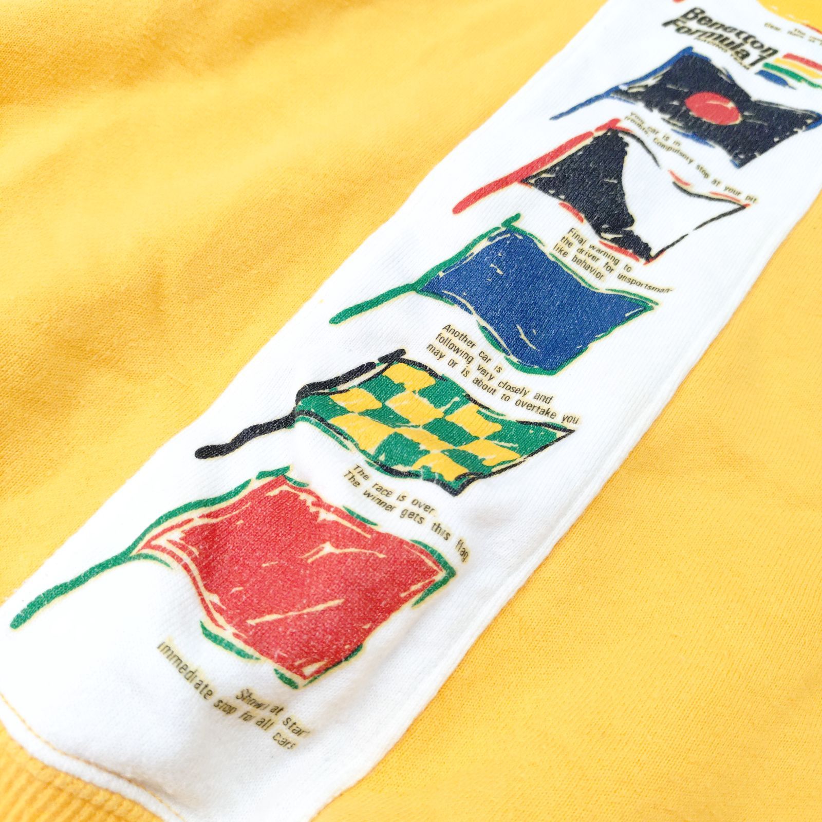 Benetton Formula 1 M サイズ トレーナー RACING TEAM F1 TRADE