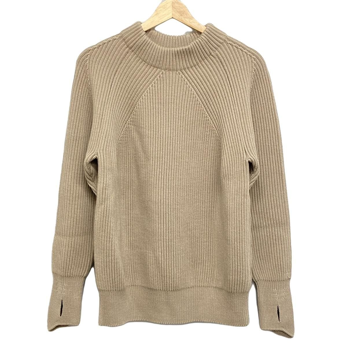 BATONER バトナー 長袖セーター サイズ1 S メンズ - グレーベージュ クルーネック