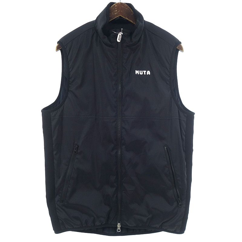 ムータ|MUTA GOLF ゴルフ SOLOTEX ソロテックス ストレッチ ジップ ベスト ブラック サイズ メンズ6