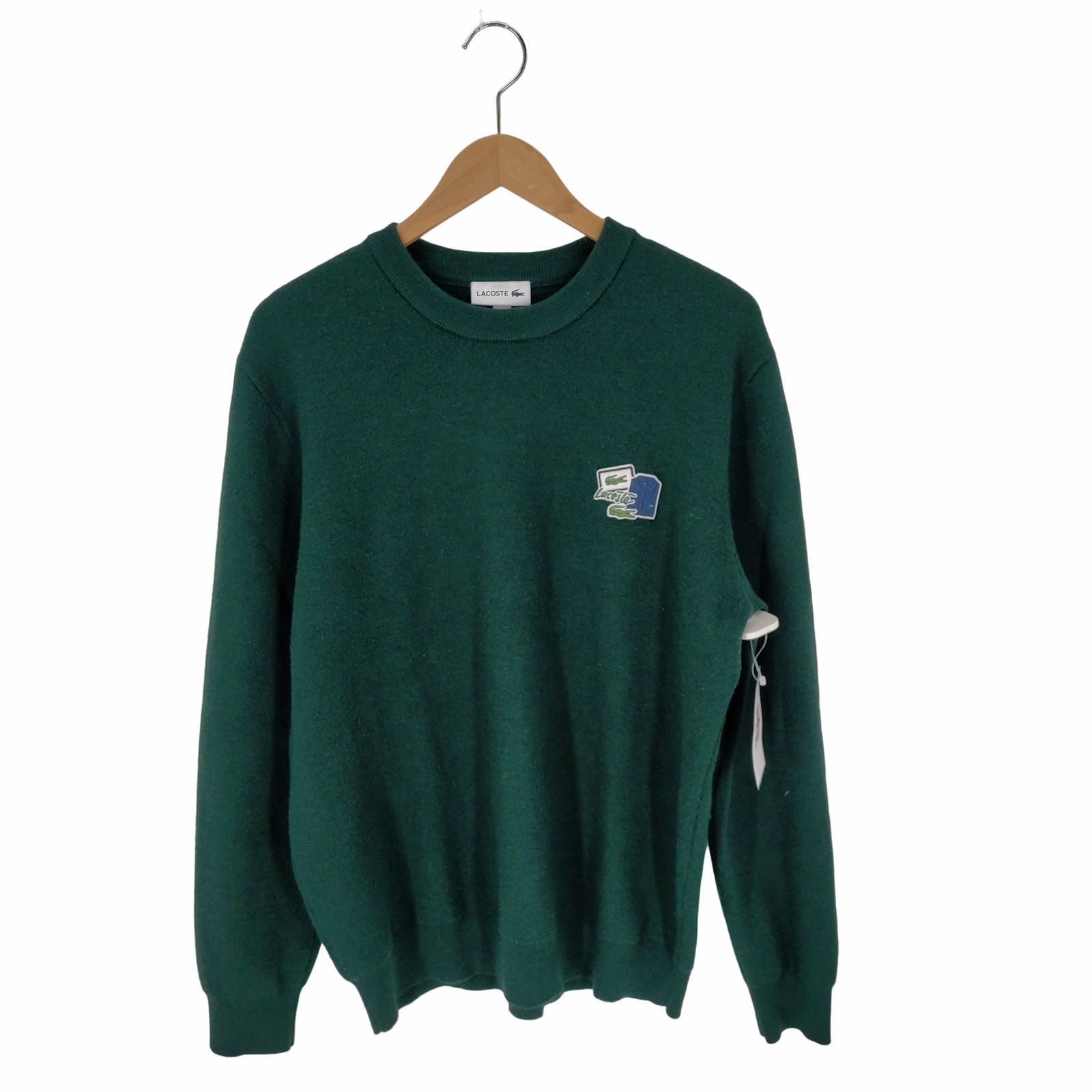 ラコステ LACOSTE ミックスワッペンウールブレンドセーター メンズ FR 