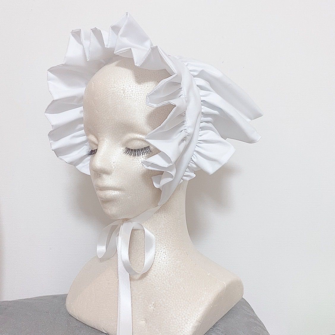 Happy Cakesハーフボンネット　シロ Happy Cakesハーフボンネット シロ Happy Cakesハーフボンネット シロ