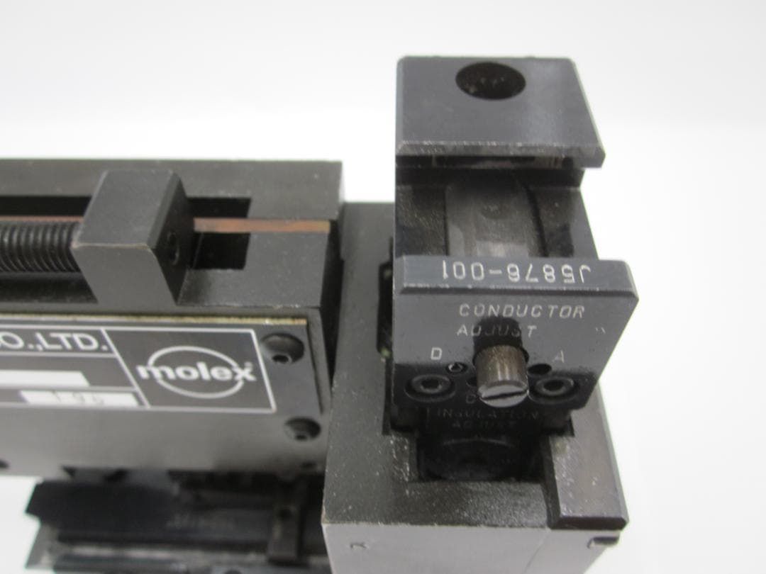 ７日保証 領収書発行可 molex モレックス アプリケーター 半自動圧着機 モジュラークリンプダイJM5993A ターミナル5479 HRDEVELOPMENT_JP