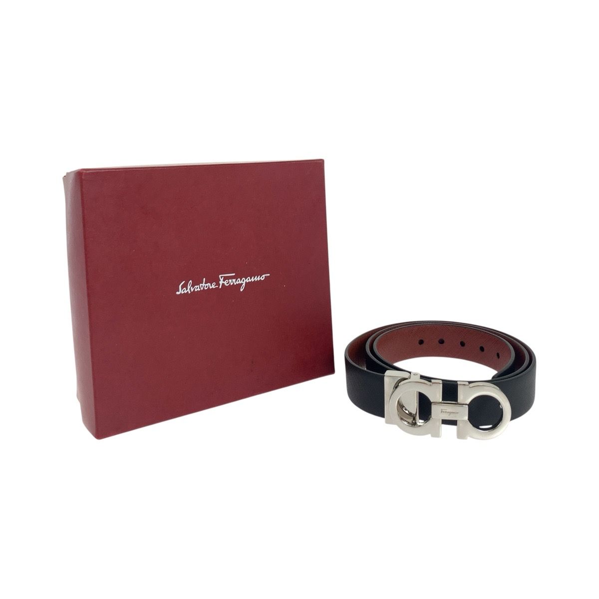 超美品 Salvatore Ferragamo サルヴァトーレフェラガモ ガンチーニ