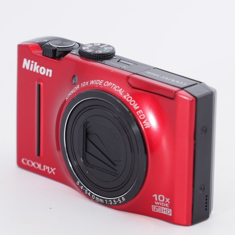 Nikon ニコン デジタルカメラ COOLPIX S8100 フラッシュレッド S8100RD 