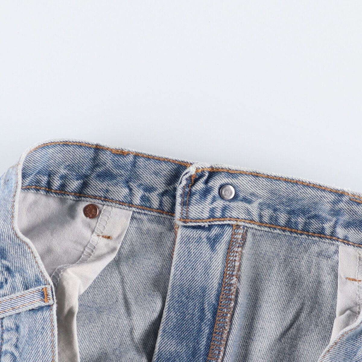 LEG テーパードデニムパンツ