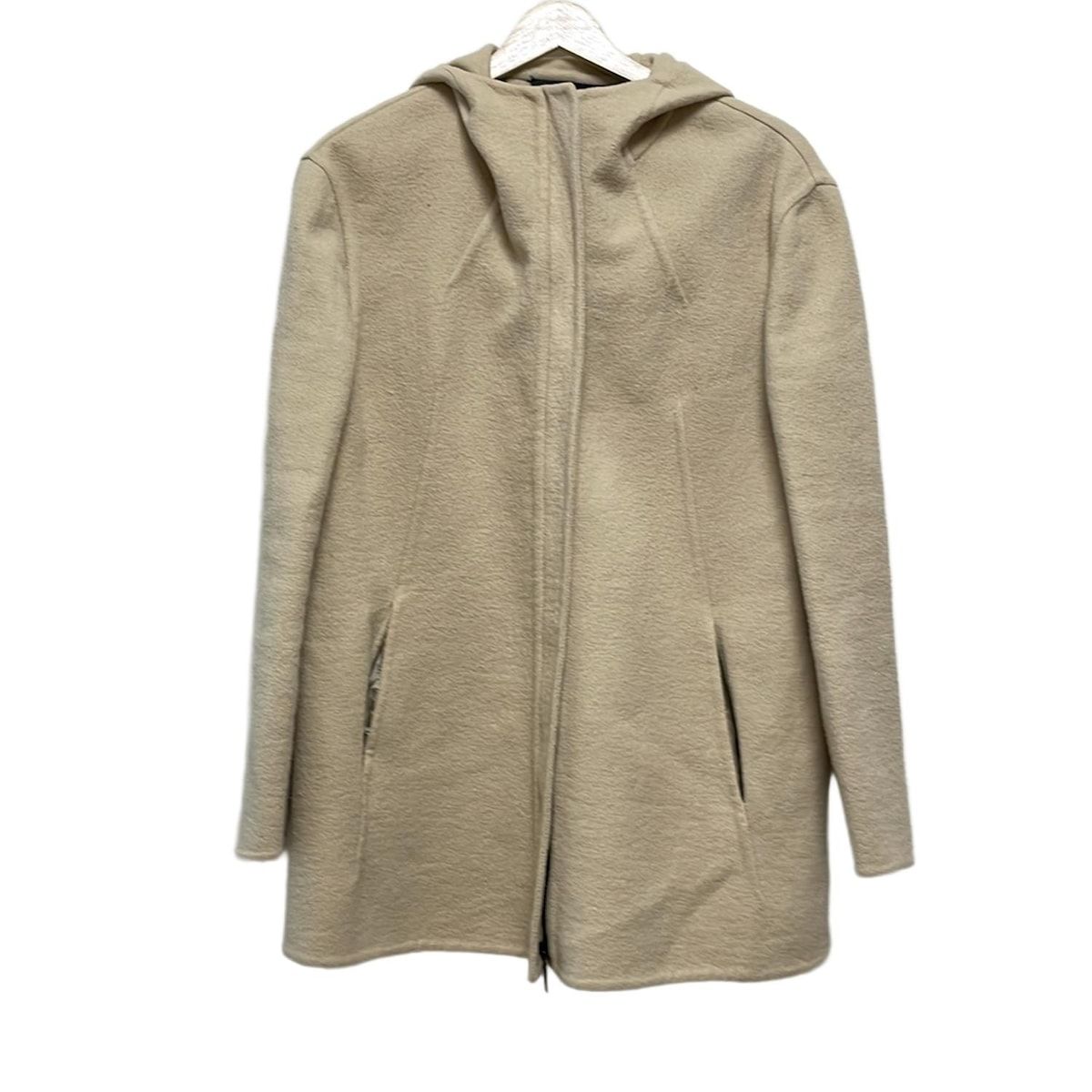 DONNAKARAN SIGNATURE ダナキャランシグネチャー コート サイズS レディース - ベージュ 長袖|ショート丈|秋|冬