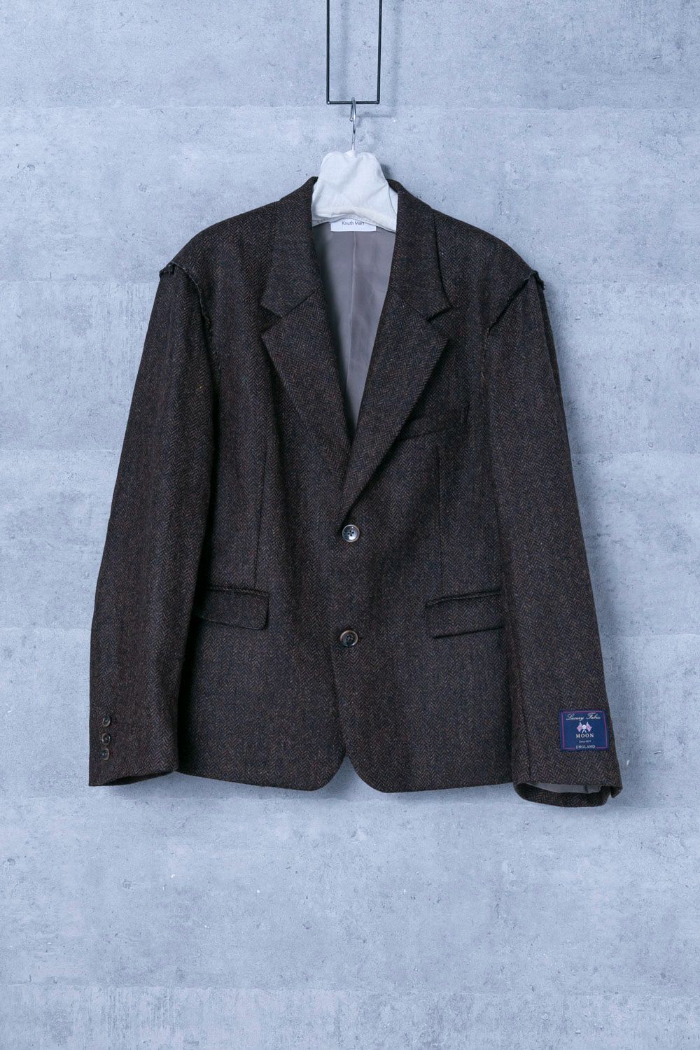 Knuth Marf クヌースマーフ high end- raw edge jacket/herringbone