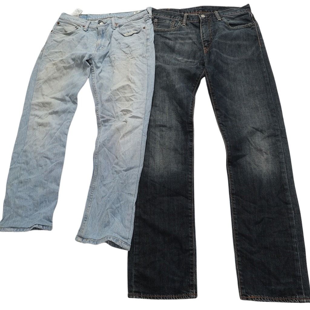 ２０１４新作超特価。 古着卸 リーバイス 品番MIX デニム パンツ 7枚セット メンズ 30 31 32 508 514 513 502 504 古着 NC1313