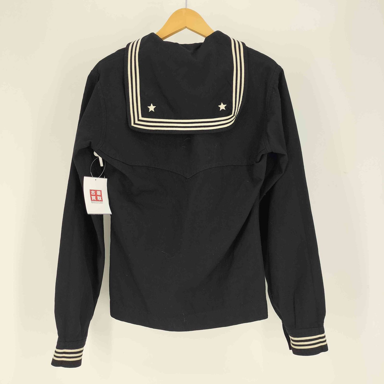 USED古着(ユーズドフルギ) {{AMATERAS}} WABISABI long sleeve top 中古 古着 0906 ユーズドフルギ USED古着 SEAFARER ウール マリンボタン