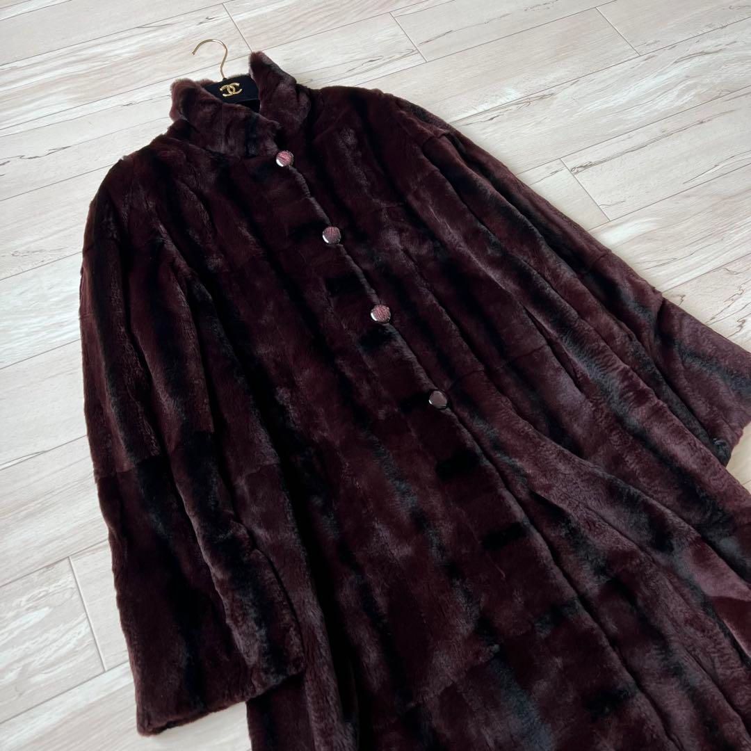 毛皮 ロングコート