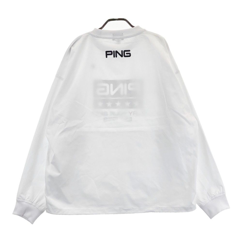 サイズ：L PING ピン 2024年 3WAY ブルゾン ホワイト系