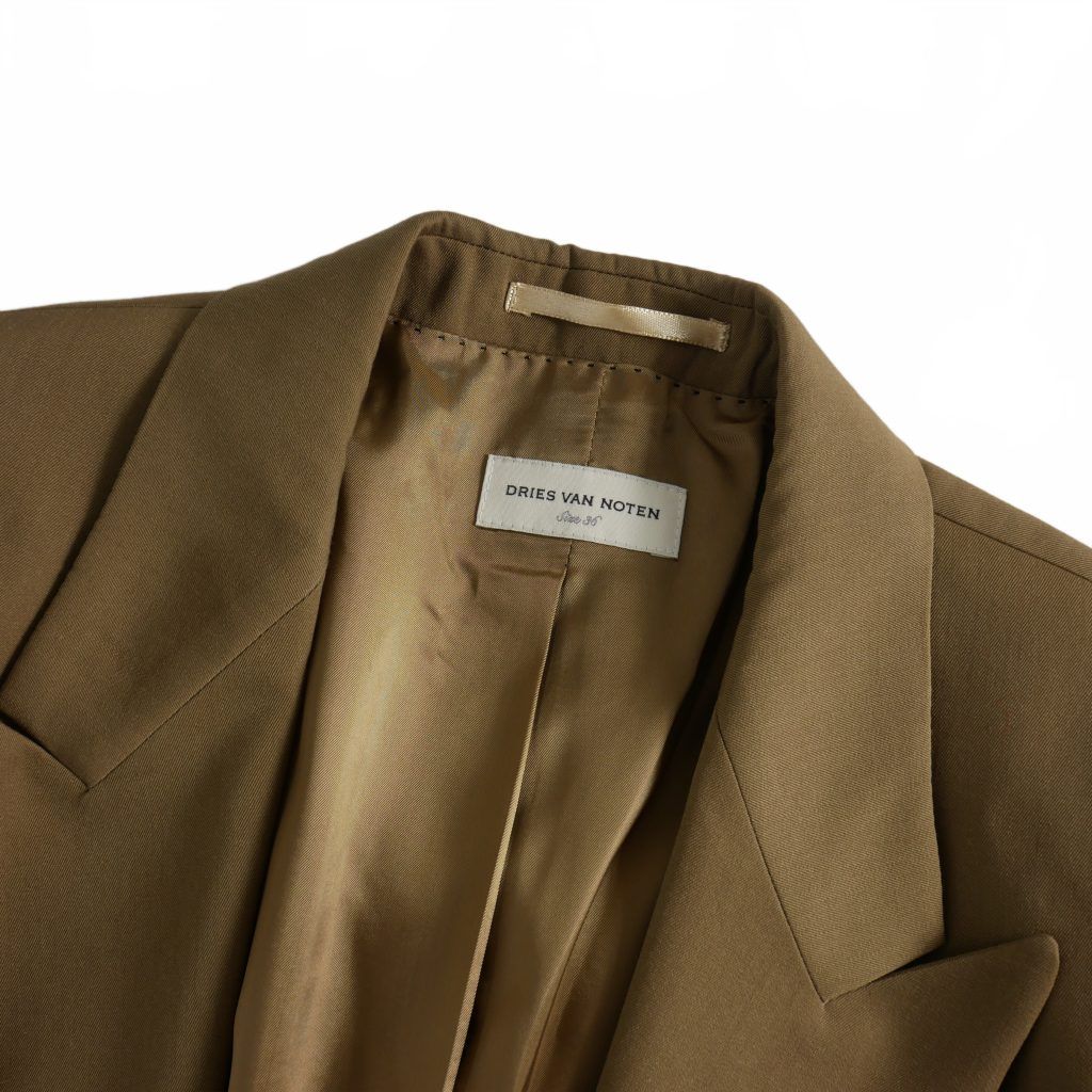 ドリスヴァンノッテン DRIES VAN NOTEN ダブル テーラードジャケット