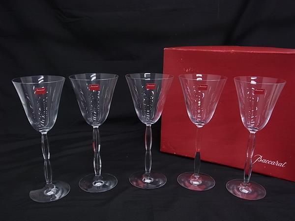 Baccarat バカラ オンド クリスタルガラス ワイングラス 食器 テーブルウェア 5客セット クリア FG6517