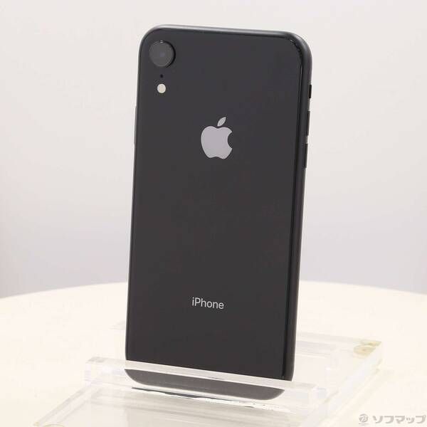 中古品〕 iPhoneXR 128GB ブラック MT0G2J／A SIMフリー【348】