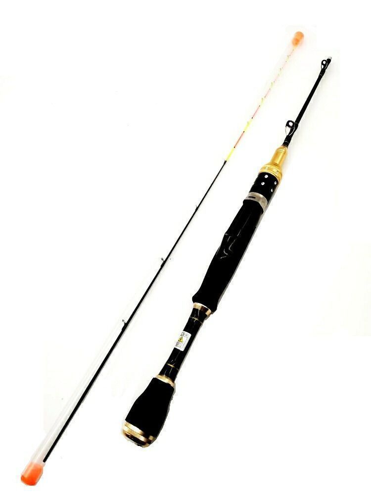 筏竿 ２ 穂先 2ピース 長さ調節 97.5-120cm チヌ ブラック