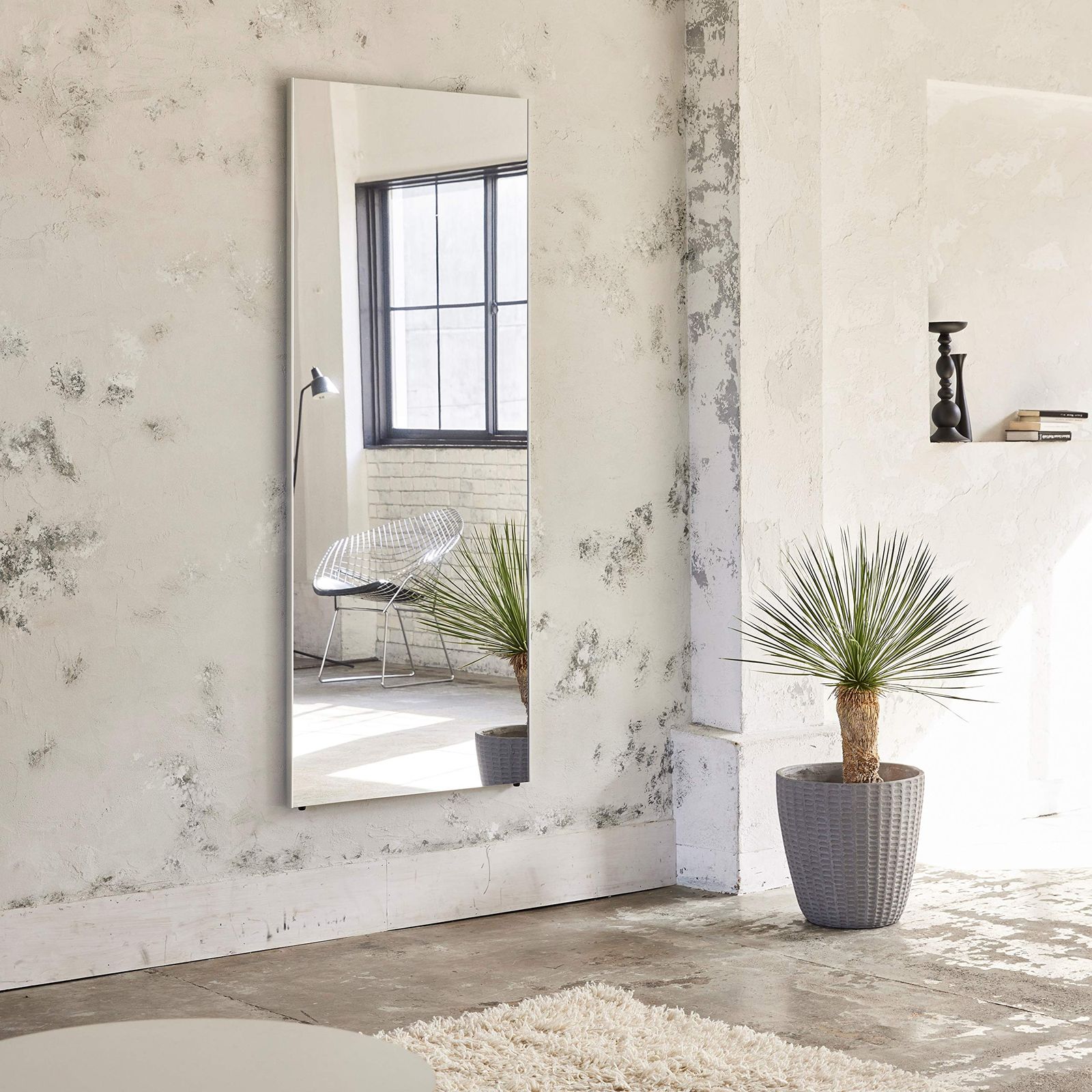 幅60×高さ150cmスリムエッジ シルバーRRM-5|S