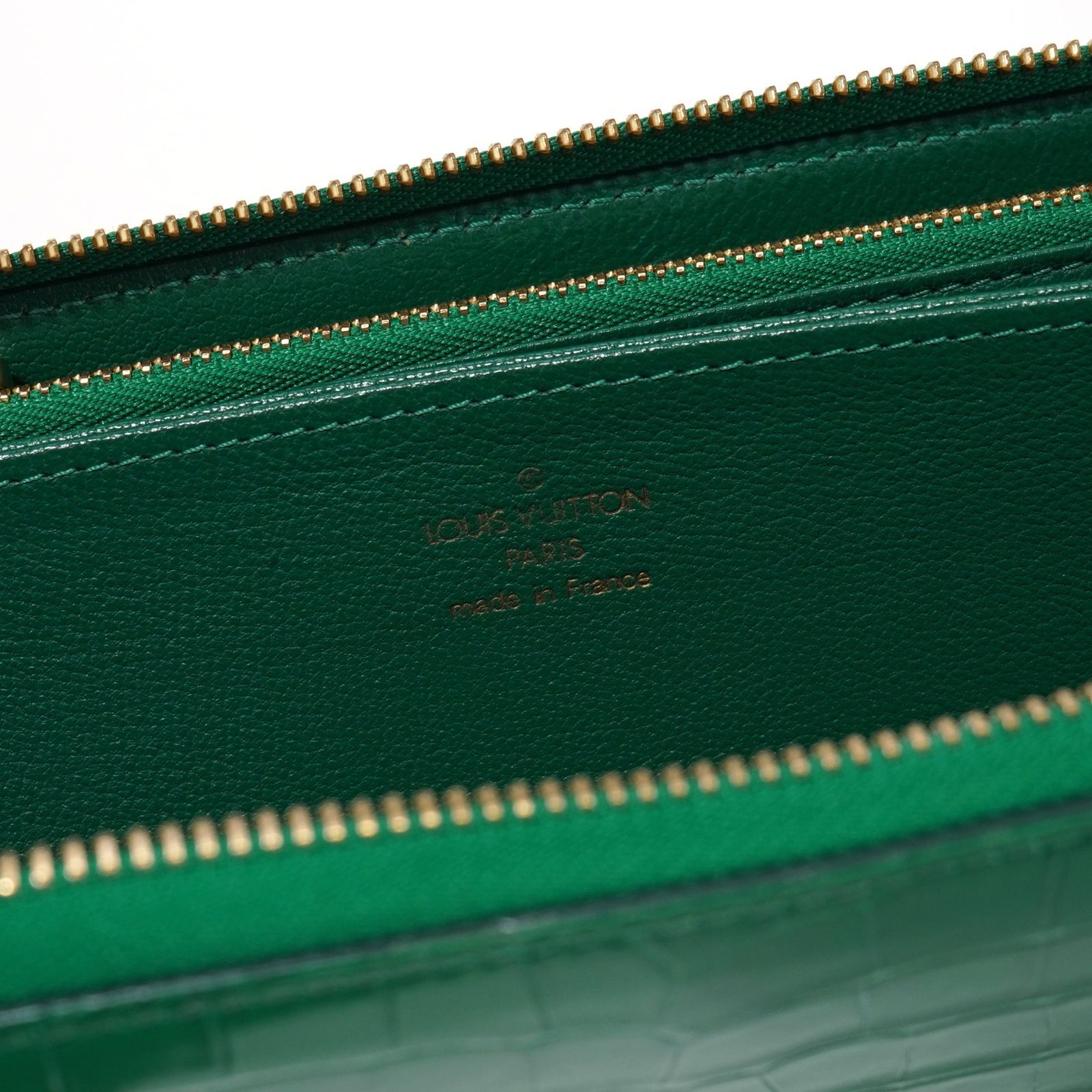 Louis Vuitton クロコダイル ジッピーウォレット 長財布 N94451