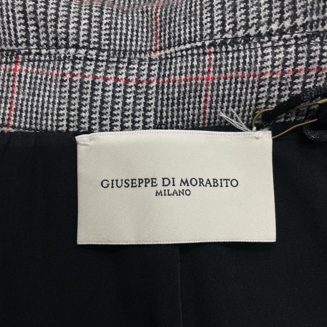 GIUSEPPE DI MORABITO ジュゼッペディモラビト ジャケット グレンチェック フ ウール グレー 40 SIROKUMA-CORPORATION_COM