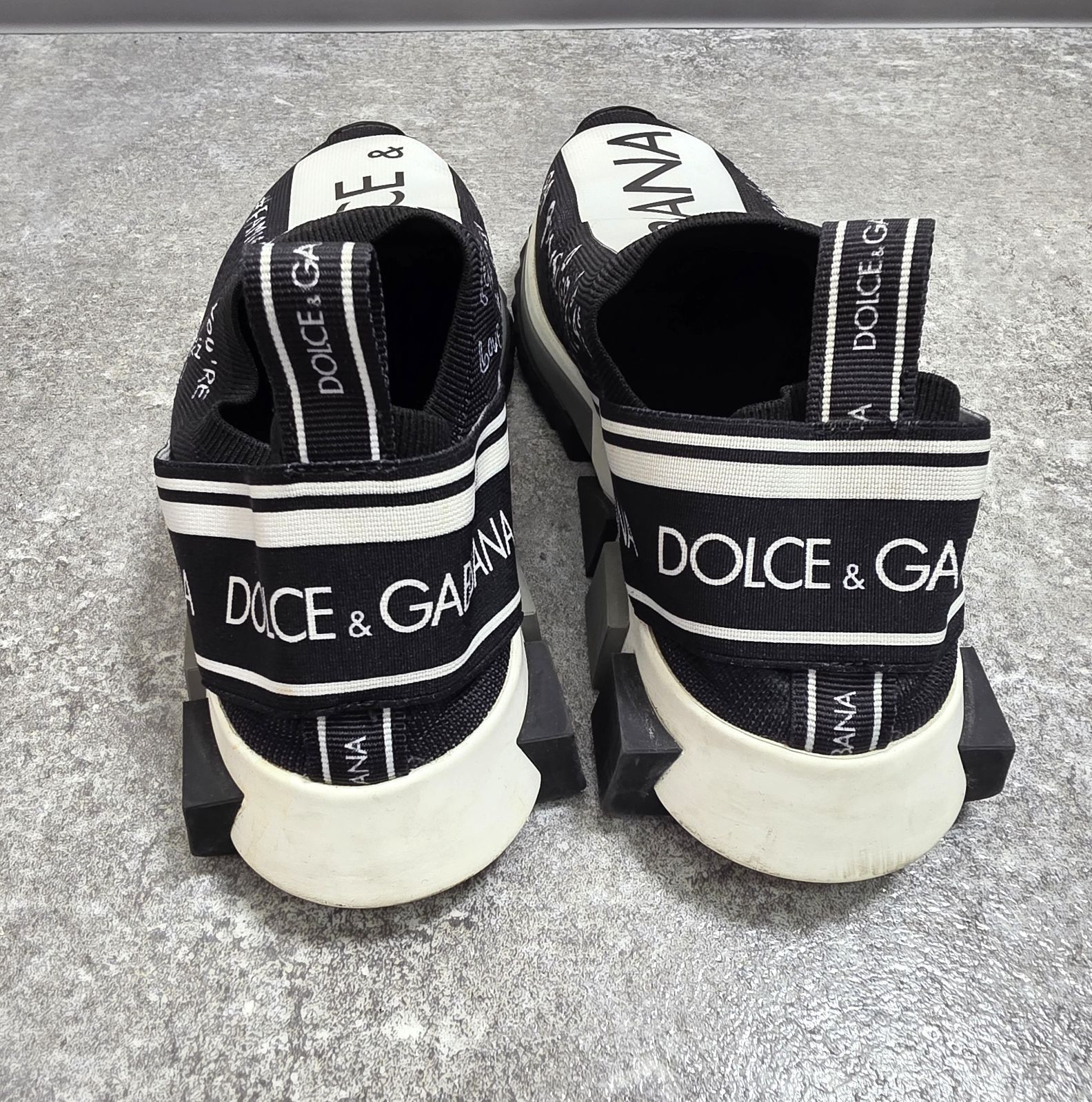 【Dolce&Gabbana】クラウンプリントソレントスニーカー ロゴ DOLCE&GABBANA DOLCE & GABBANA ドルチェアンドガッバーナ