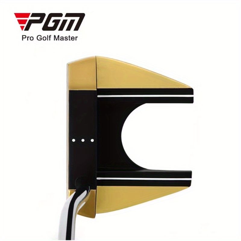 新着商品 PGMプロゴルフマスターパター - 低重心 大型グリップ CNCフライス加工＆タングステン鋼カウンターウェイトによる安定性 精密な狙いライン 耐久性のある合金構造 メンズプロフェッショナルゴルフゲームに最適 安定パター | ゴルフクラブ|