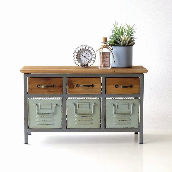 一点もの】パリ 蚤の市 カゴ ウッド インテリア セット売り おまけ付き