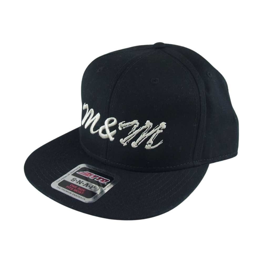 【35％OFF】 MASSES マシス 刺繍 ロゴ 02 CAP エムアンドエム m&m × 帽子 帽子