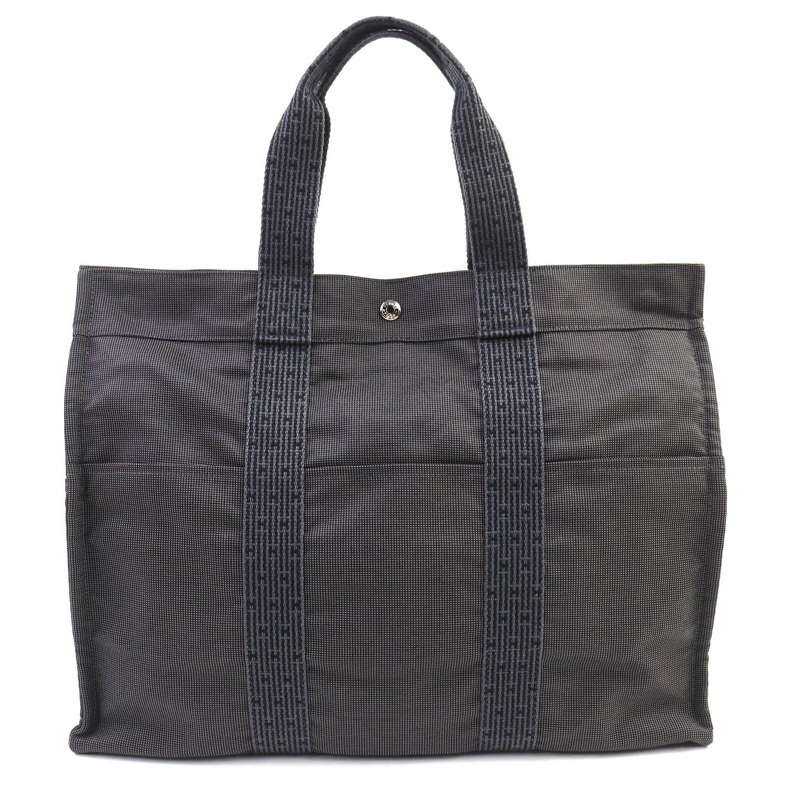極美品△HERMES エルメス エールライン GM セリエボタン