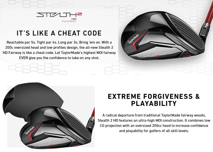新品左用 US仕様 テーラーメイド STEALTH2 ステルス2 HD フェアウェイ