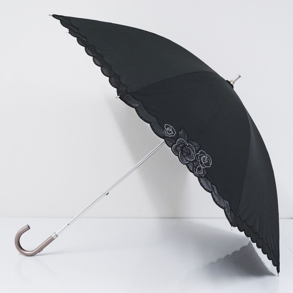 極美品タグ付き　ランバンコレクション　晴雨兼用UVパラソル　日傘 新作紹介】LANVIN COLLECTION（ランバンコレクション）の