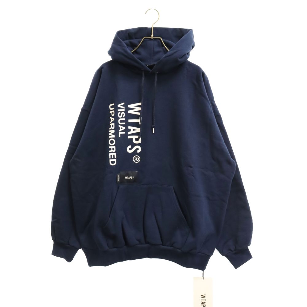 WTAPS (ダブルタップス) 22AW VISUAL UPARMORED HOODY ロゴプリント 