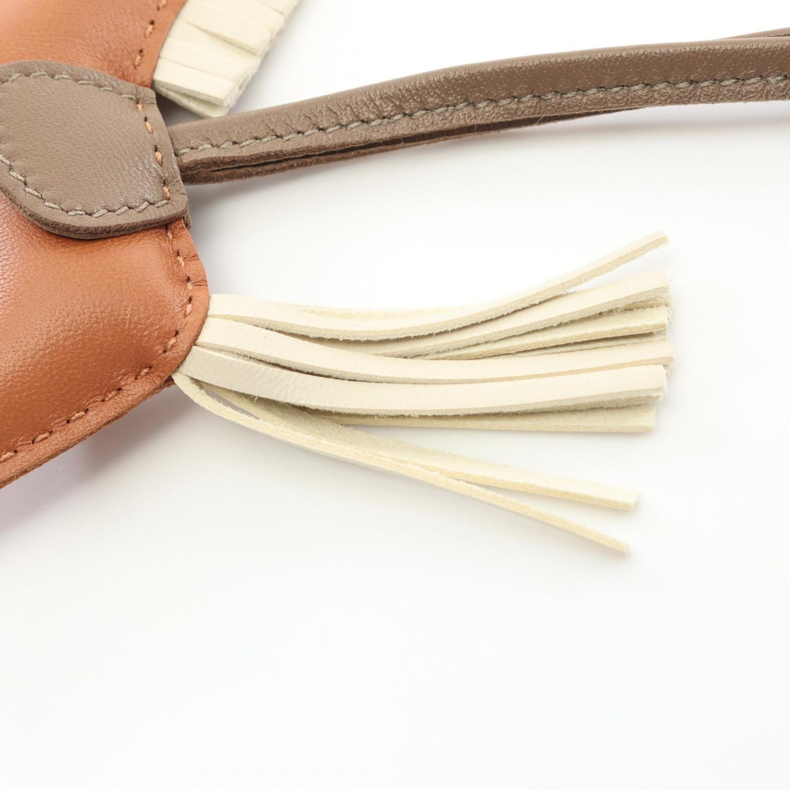 エルメス HERMES チャーム ロデオPM ゴールド クレ エトゥープ