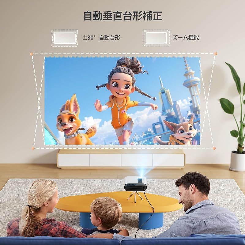 20000LM高輝度＆1080P解像度＆4K対応