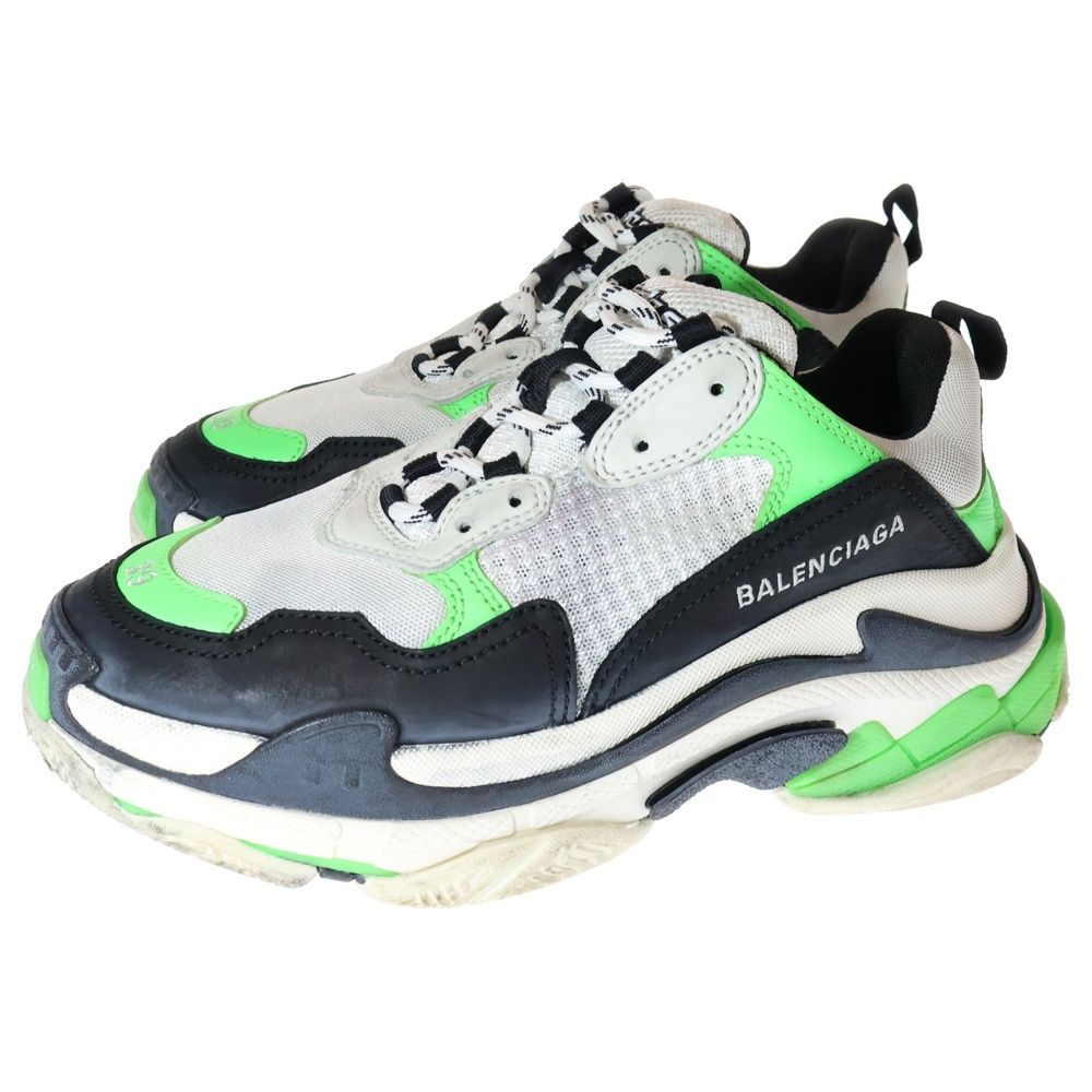 BALENCIAGA バレンシアガ Triple S Sneaker トリプルS トーカットスニーカー ホワイト レディース