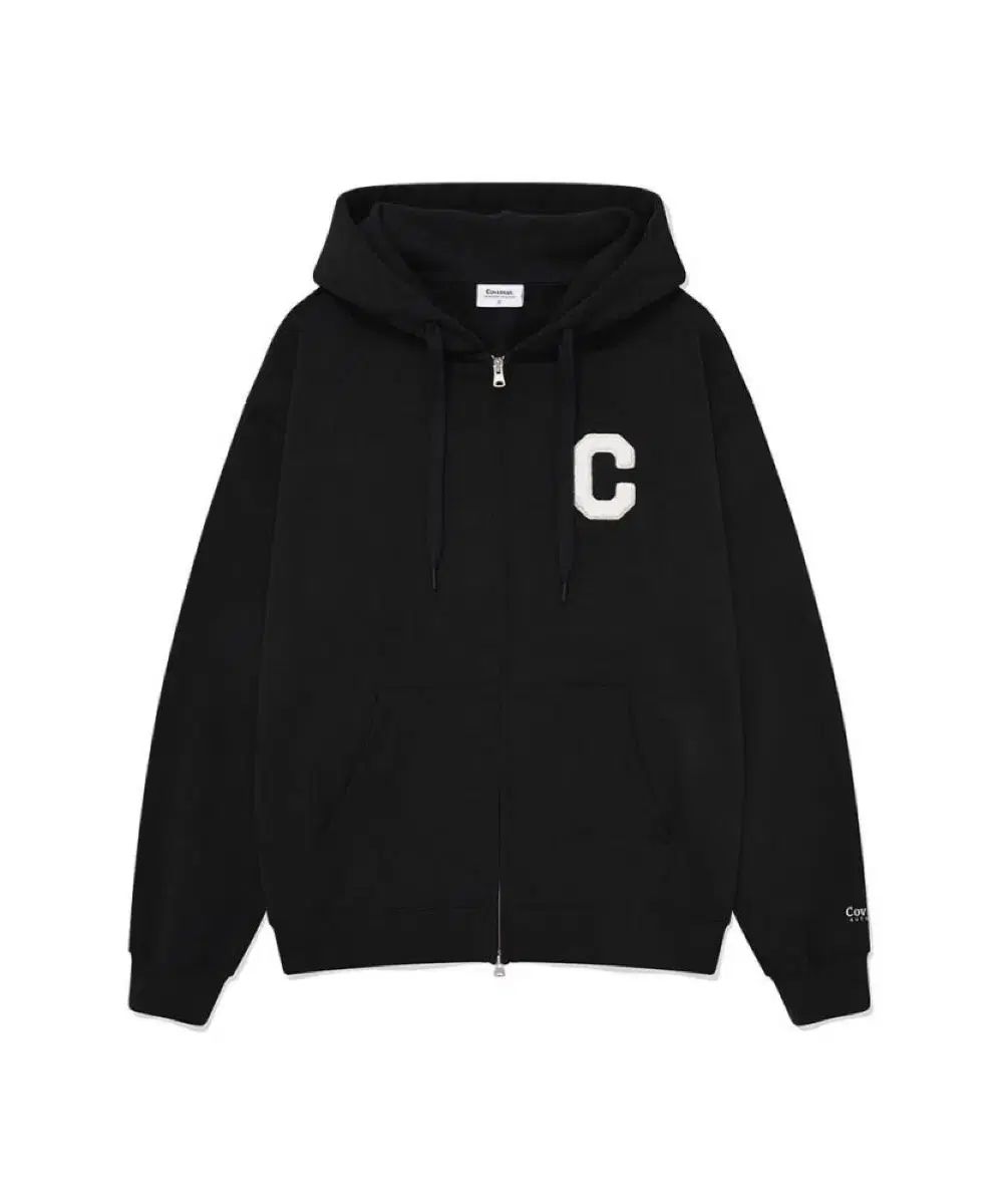 【COVERNAT】 ★ Cロゴジップアップパーカー ★ 大人気 COVERNAT(カバーナット) C ロゴ ジップアップパーカー フード