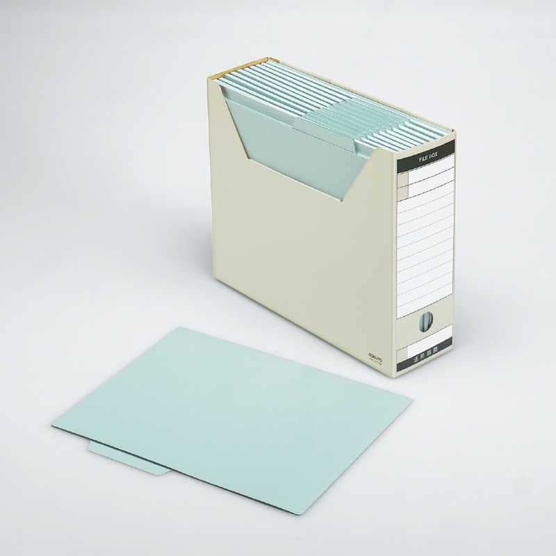 【 新品 未開封 】 コクヨ 個別フォルダー(ボックス付き)お徳用 青 A4PRIFB 未使用 送料無料