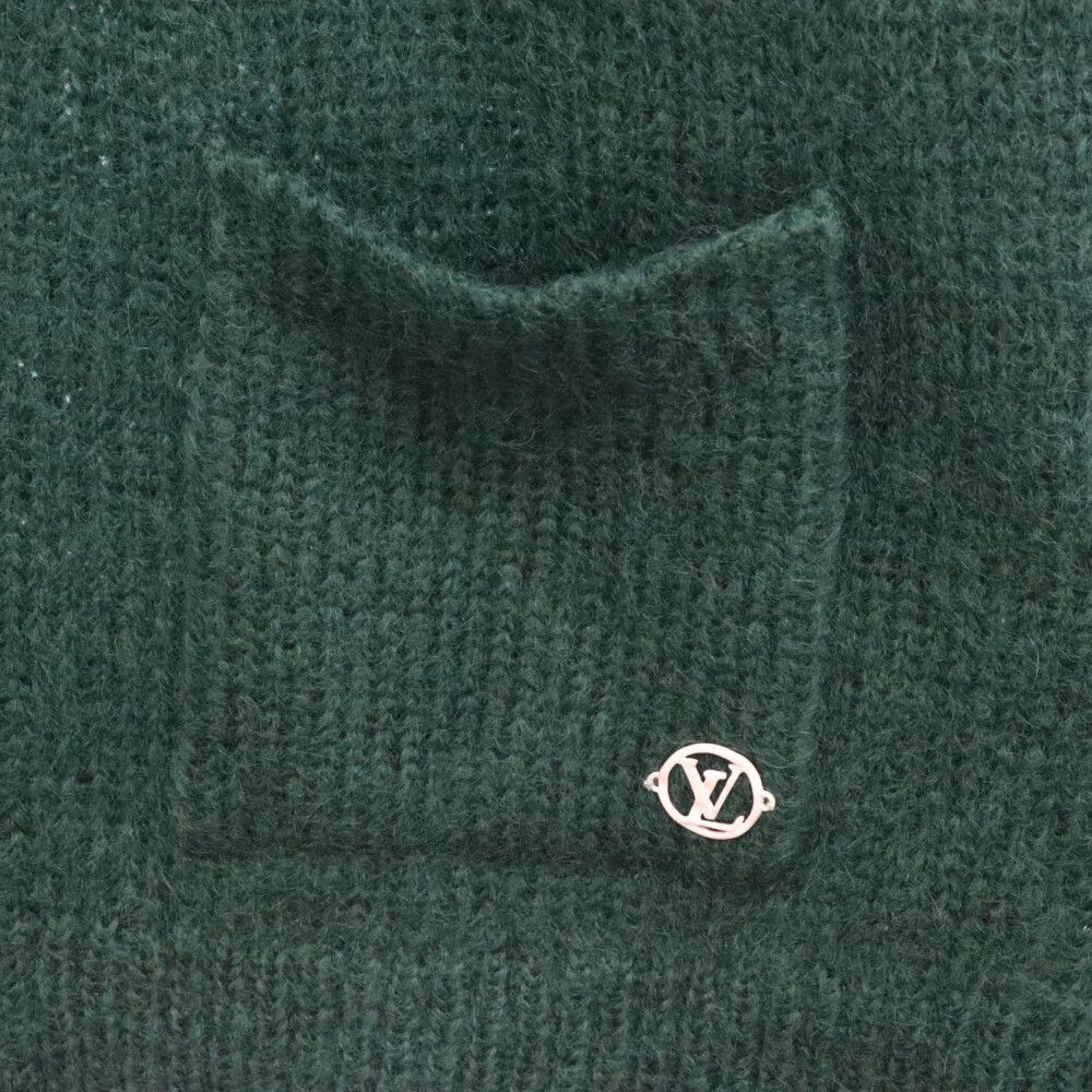 sublations /MOHAIR CARDIGAN HEATHER BLUE