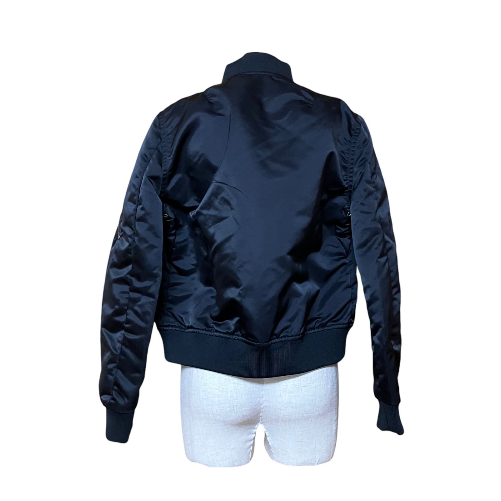 MUSE DE DEUXIEME CLASSE MA-1 ジャケット 黒 F - メルカリ