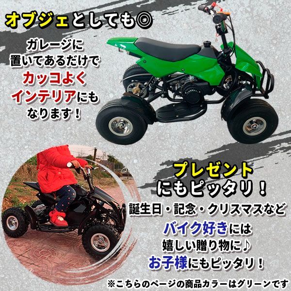 ミニ四輪バギー 50cc ポケバイ 本体 エンジン 四輪 バギー