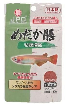 同梱不可 48個セット ニチドウ JPDめだか膳粘膜増強用30g