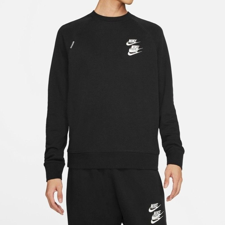 NIKE｜ナイキ NSW FT WTOUR L/S CREW 刺繍 クルーネック スウェット