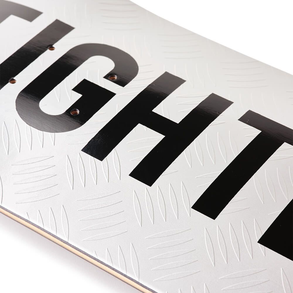 TIGHTBOOTH（TBPR）DECK タイトブース デッキ TEAM LOGO SILVER